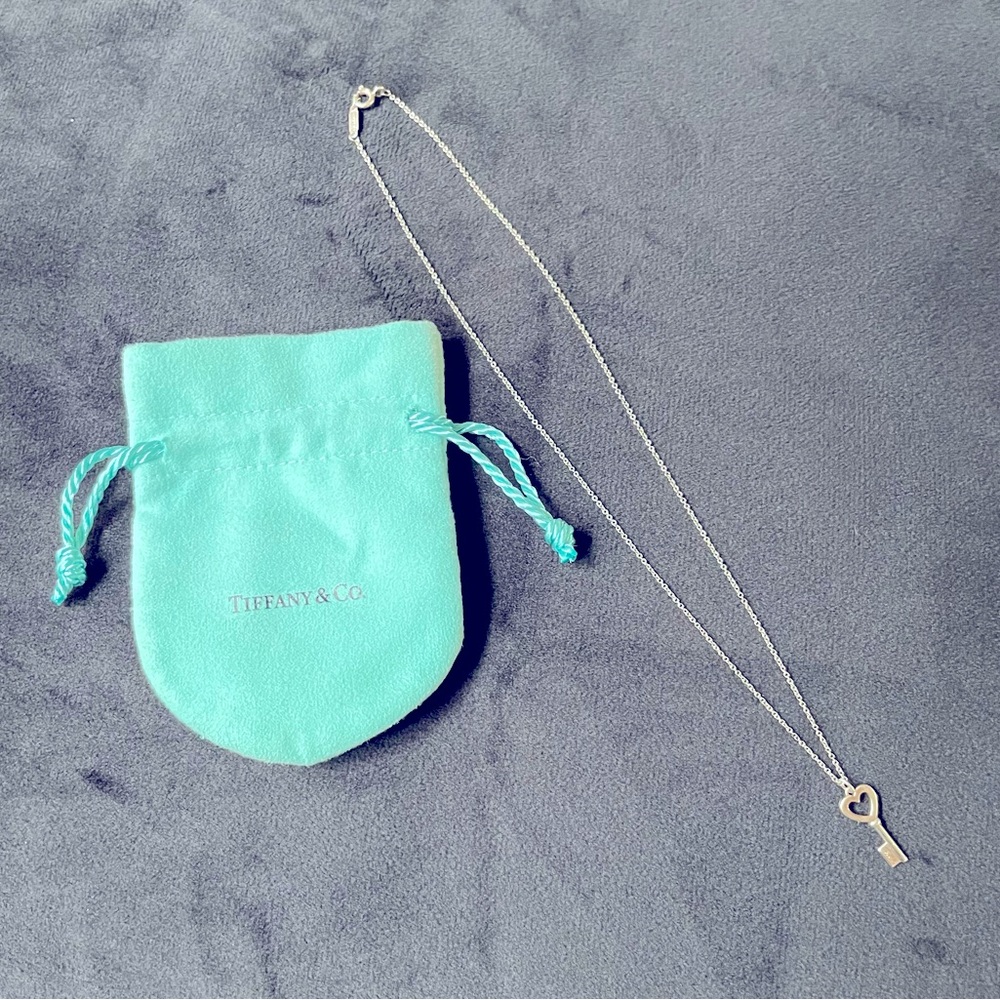 Tiffany and Co. Heart Key Pendant